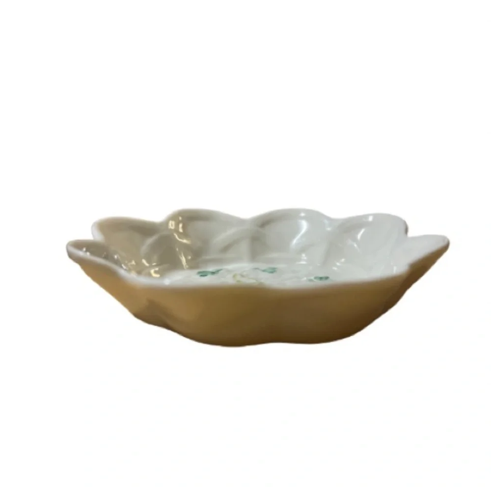 Belleek Classic Shamrock Sweet Dish